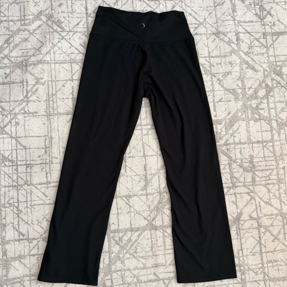 Jessica Simpson Black Daily Slit-Hem High-Waist Flare Size XL - Picture 5 of 6